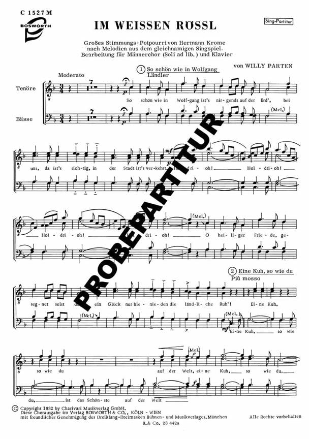 Im weißen Rössl - Potpourri